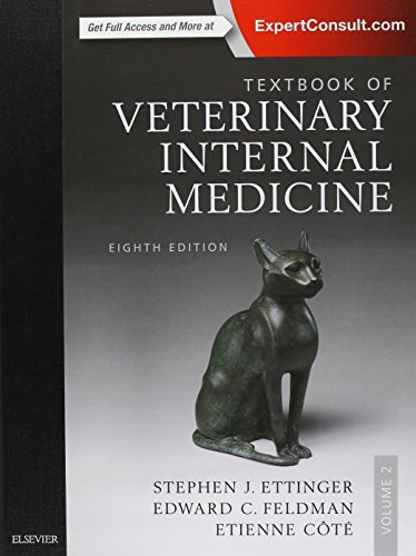 Textbook of Veterinary Internal Medicine Expert Consult, 8e, 2 Volumi